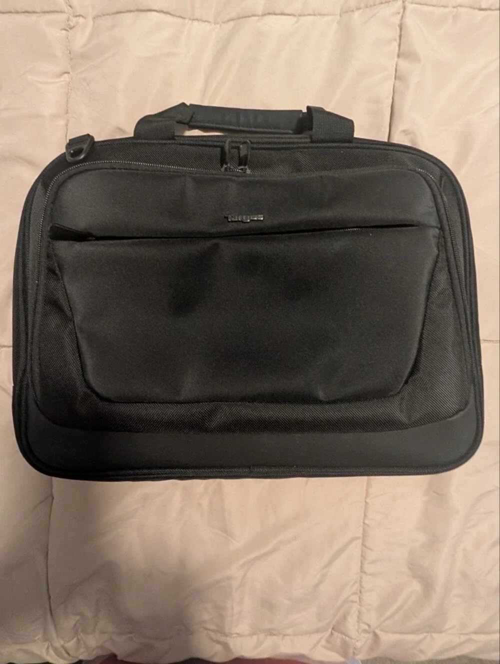 NWOT Targus Black Laptop Briefcase with Front Organizer Pocket
